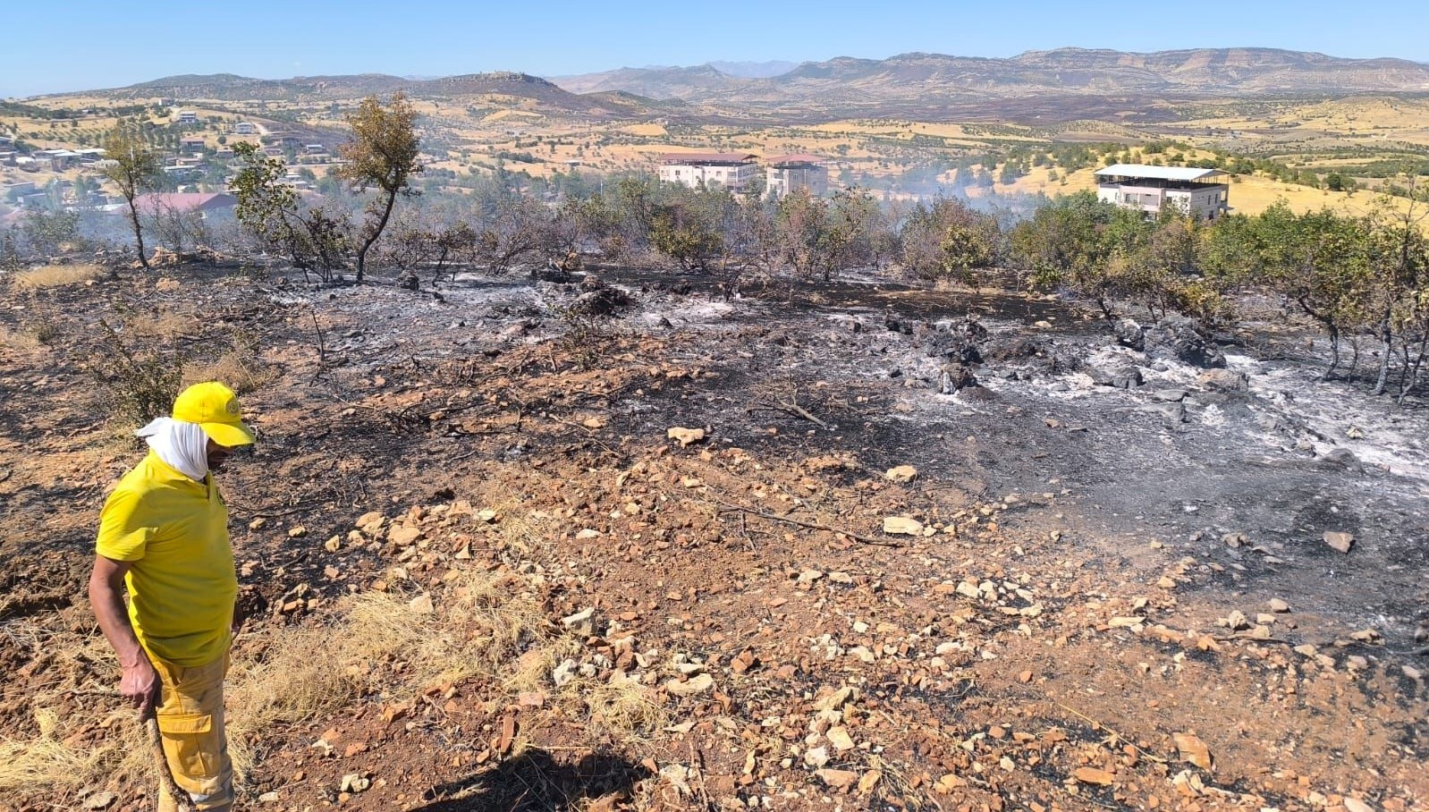 diyarbakirda uc ayri noktada yangin LxbTMKl5