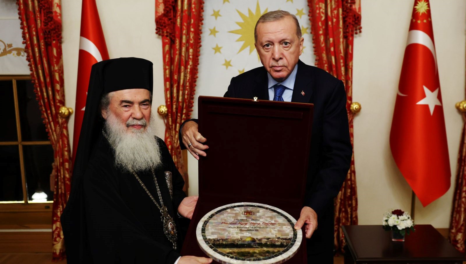 erdogan kudus rum ortodoks patrigi giannopoulosu kabul etti sCeICuCZ