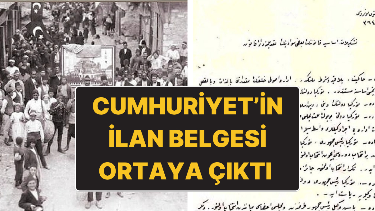ilber ortayli cumhuriyetin ilan belgesini paylasti turkiye devletinin sekl i hukumeti cumhuriyettir wT1xcHNI.jpg
