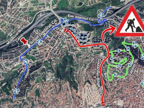 Kocaelide gazanfer bilge bulvari trafige kapatilacak yYlOl59B